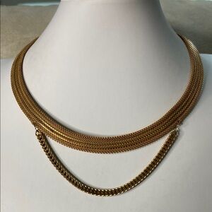 5 for $15 Gold tone Chain Necklace
